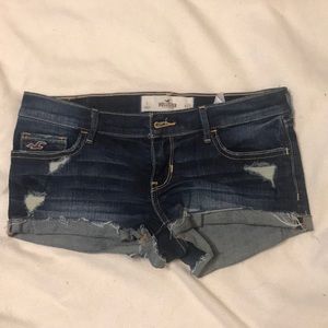 Hollister distressed shorts